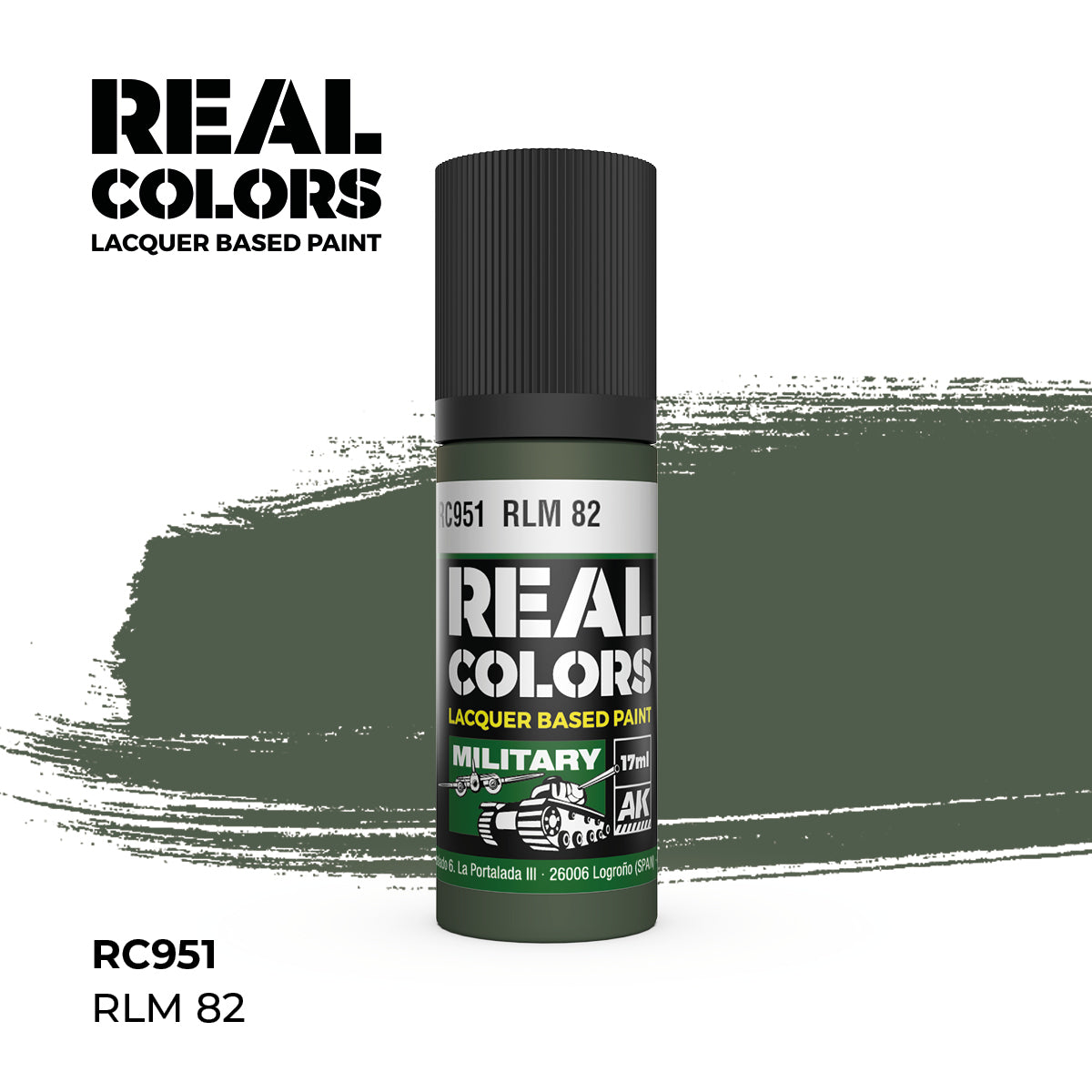AK Interactive REAL COLORS Rlm 82 17 ml.