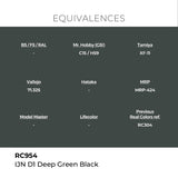 AK Interactive REAL COLORS Ijn D1 Deep Green Black 17 ml.