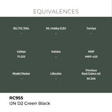 AK Interactive REAL COLORS Ijn D2 Green Black 17 ml.