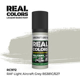 AK Interactive REAL COLORS Raf Light Aircraft Grey Bs381C/627 17 ml.