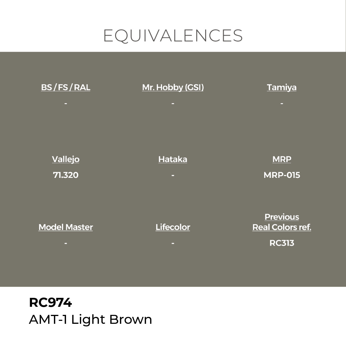 AK Interactive REAL COLORS Amt-1 Light Brown 17 ml.