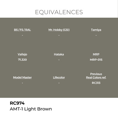 AK Interactive REAL COLORS Amt-1 Light Brown 17 ml.