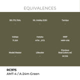 AK Interactive REAL COLORS Amt-4 / A-24M Green 17 ml.