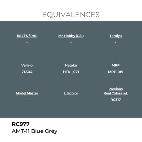 AK Interactive REAL COLORS Amt-11 Blue Grey 17 ml.