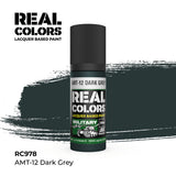 AK Interactive REAL COLORS Amt-12 Dark Grey 17 ml.
