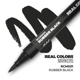 AK Interactive REAL COLORS MARKERS Rubber Black