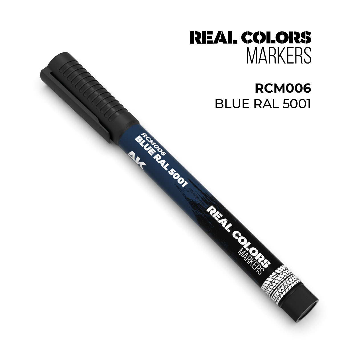 AK Interactive REAL COLORS MARKERS Blue Ral5001