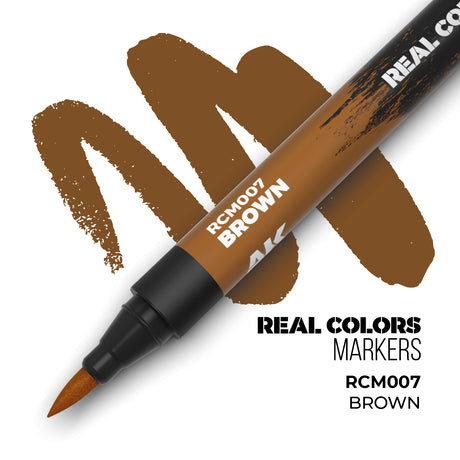 AK Interactive REAL COLORS MARKERS Brown