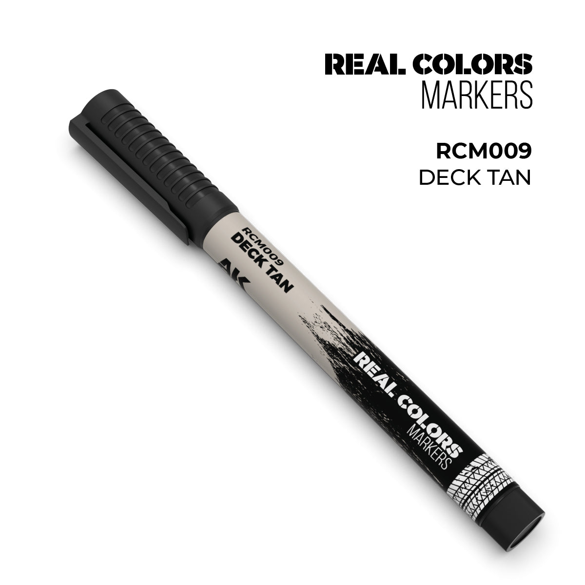 AK Interactive REAL COLORS MARKERS Deck Tan