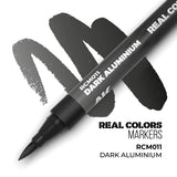 AK Interactive REAL COLORS MARKERS Dark Aluminium
