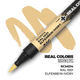 AK Interactive REAL COLORS MARKERS Ral 1001 Elfenbein-Ivory