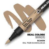AK Interactive REAL COLORS MARKERS Ral 7028 Dunkelgelb
