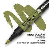 AK Interactive REAL COLORS MARKERS Us Interior Yellow Green