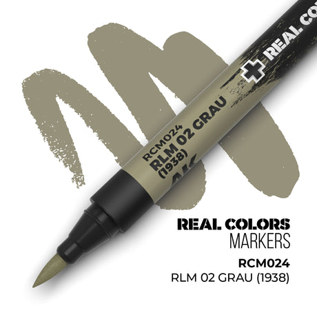 AK Interactive REAL COLORS MARKERS Rlm 02 Grau (1938)