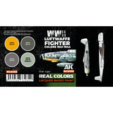 AK Interactive REAL COLORS SETS Luftwaffe Fighter Colors 1941-1944 Set