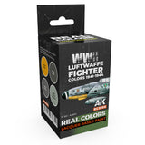 AK Interactive REAL COLORS SETS Luftwaffe Fighter Colors 1941-1944 Set