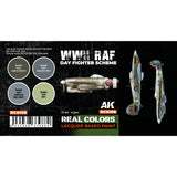 AK Interactive REAL COLORS SETS Wwii Raf Day Fighter Scheme Set