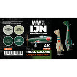 AK Interactive REAL COLORS SETS Wwii Ijn Aircraft Colors Set