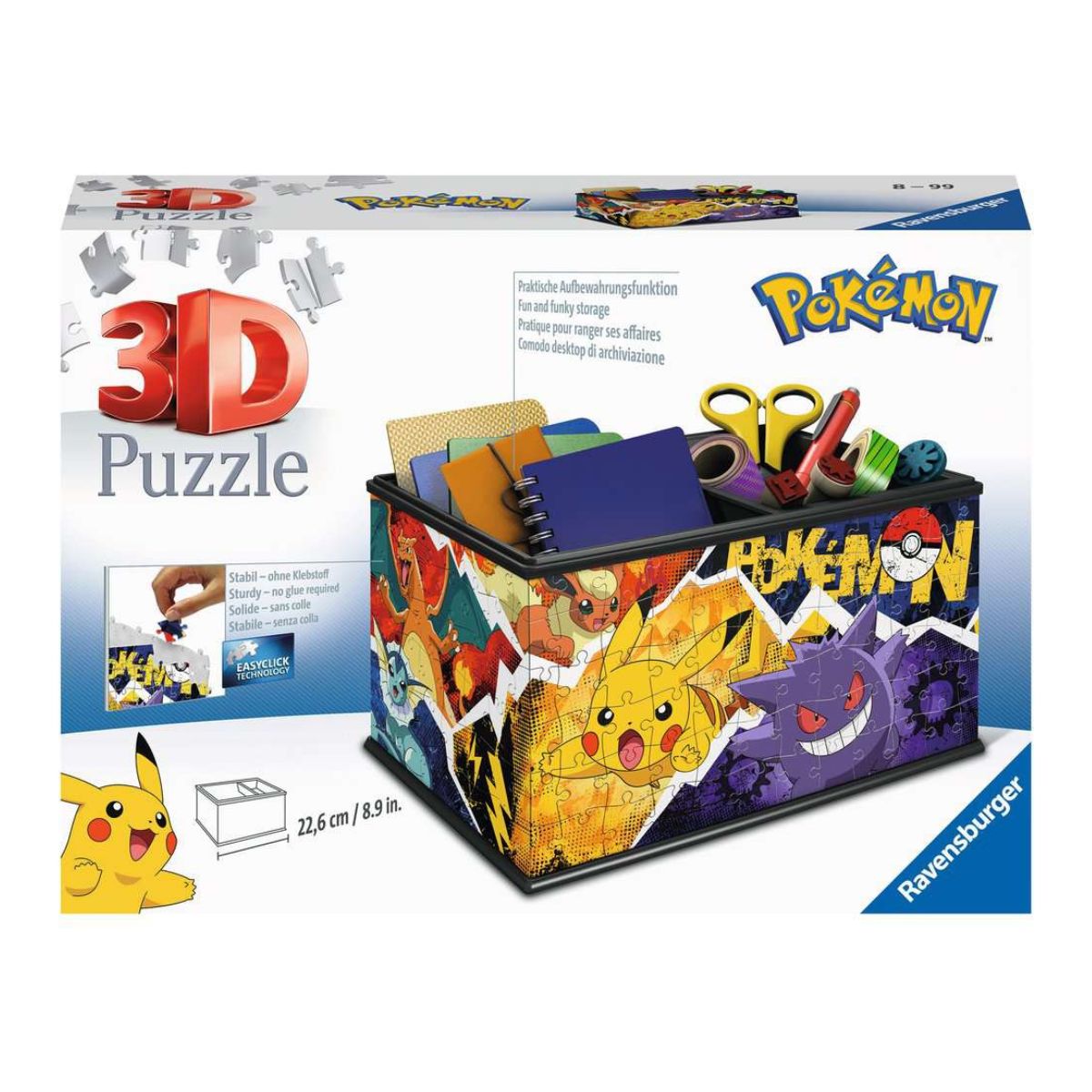 Ravensburger 3D Puzzel Aufbewahrungsbox Pokémon
