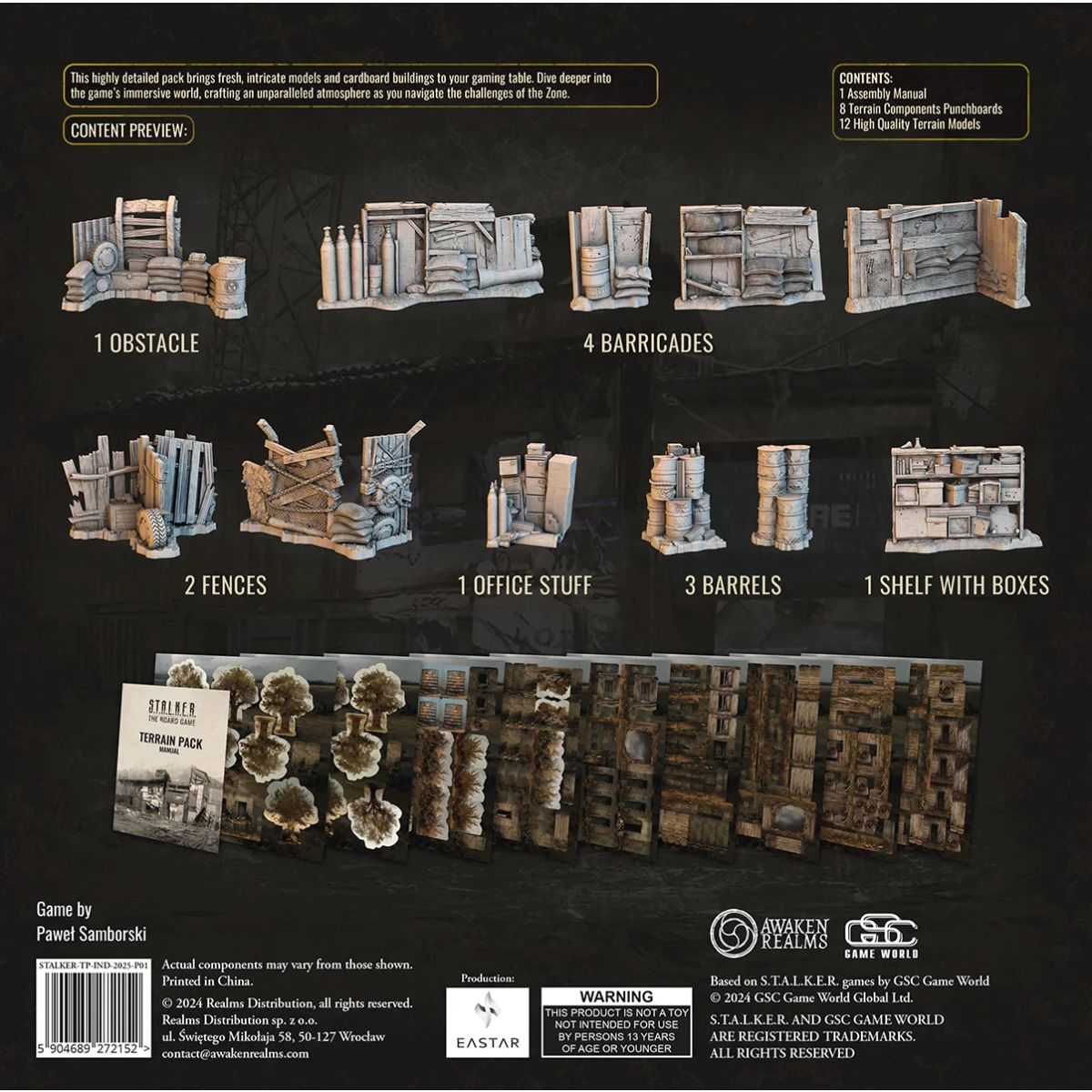 STALKER Das Brettspiel Terrain Model Pack