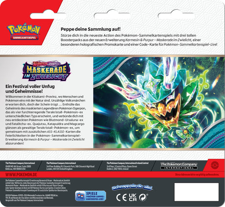 Pokémon Karmesin & Purpur Maskerade im Zwielicht Blister - Knattatox - DE