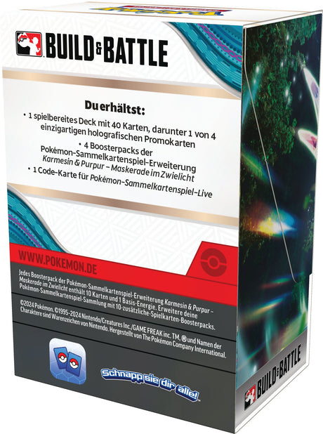 Pokémon - Maskerade im Zwielicht Build & Battle Kit - DE