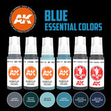 AK Interactive 3GEN Blue Essential Colors 3Gen Set