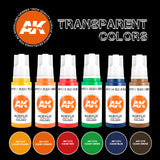 AK Interactive 3GEN Transparent Colors Set 3G