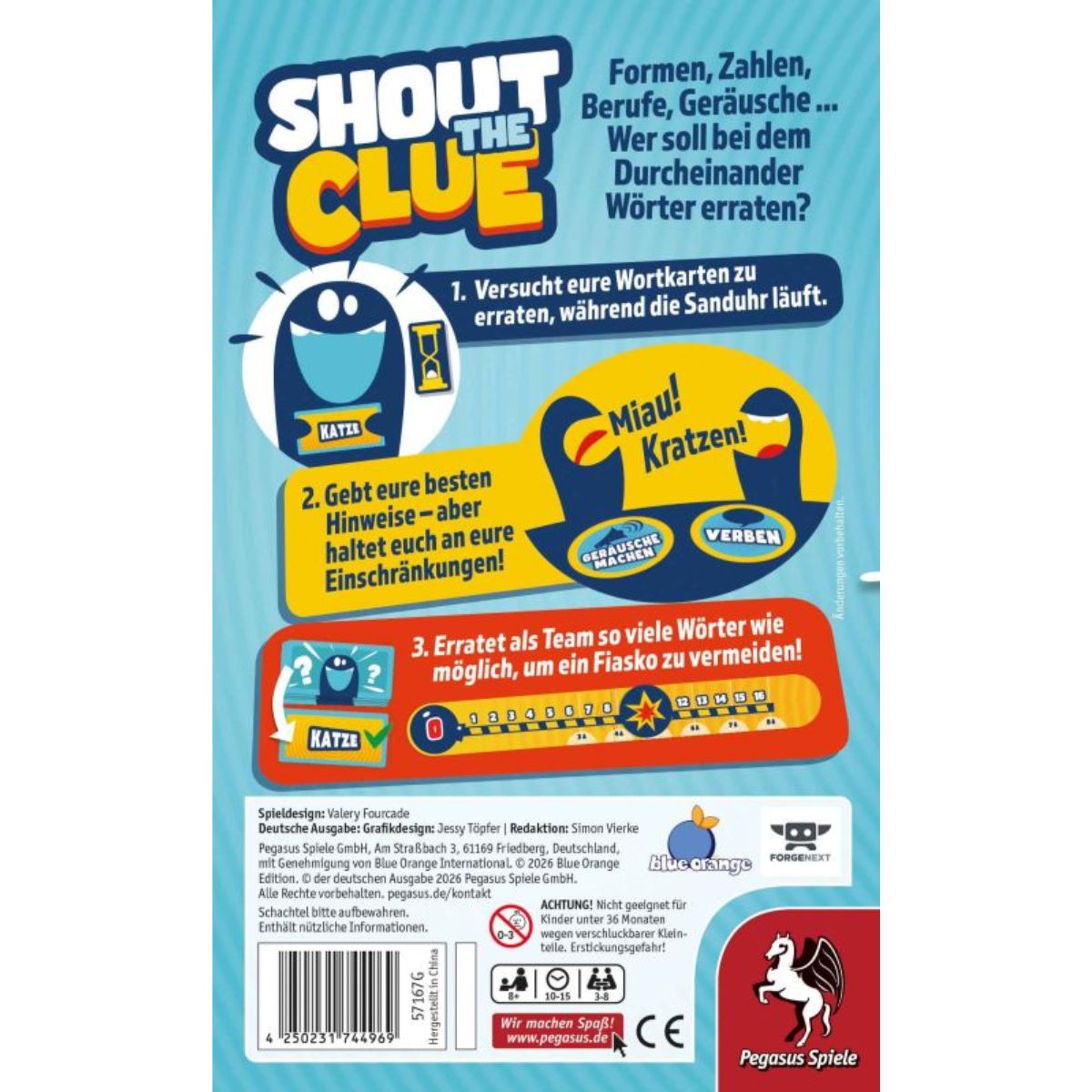 Shout The Clue Deutsch