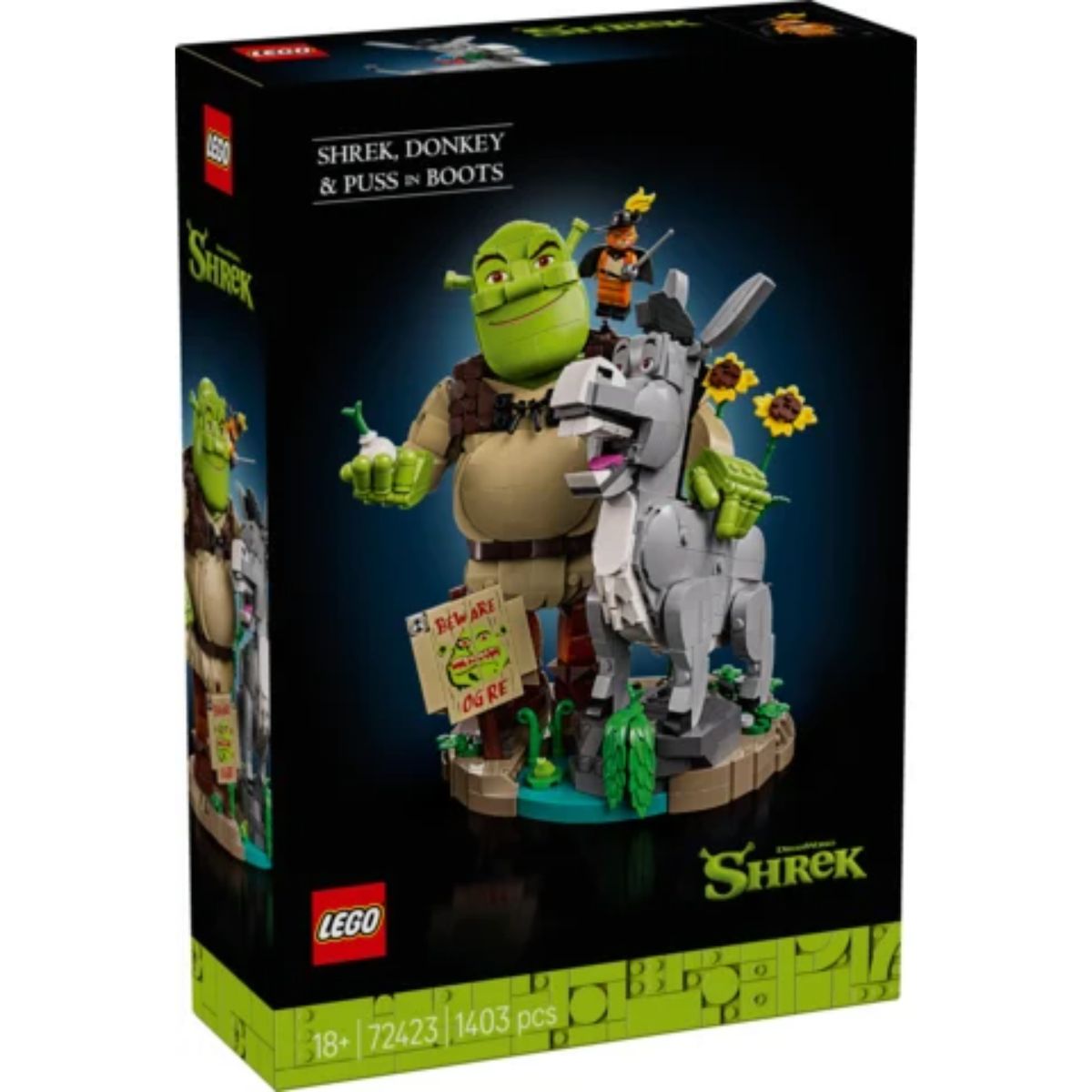 LEGO Shrek Shrek, Esel und Der Gestiefelte Kater
