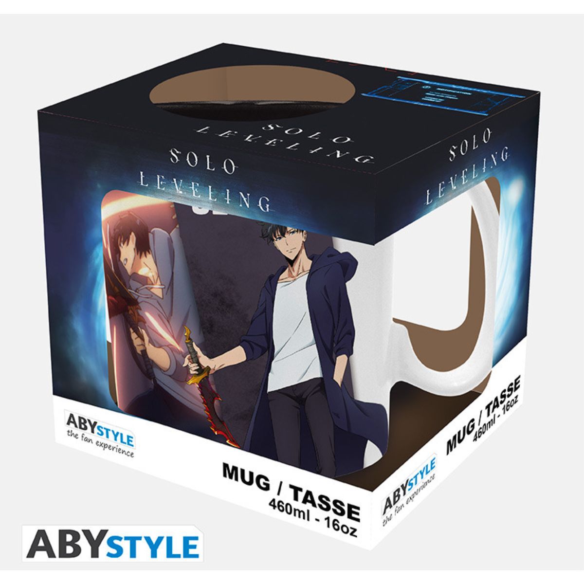 Solo Leveling Tasse 460ml Jinwoo & Igris