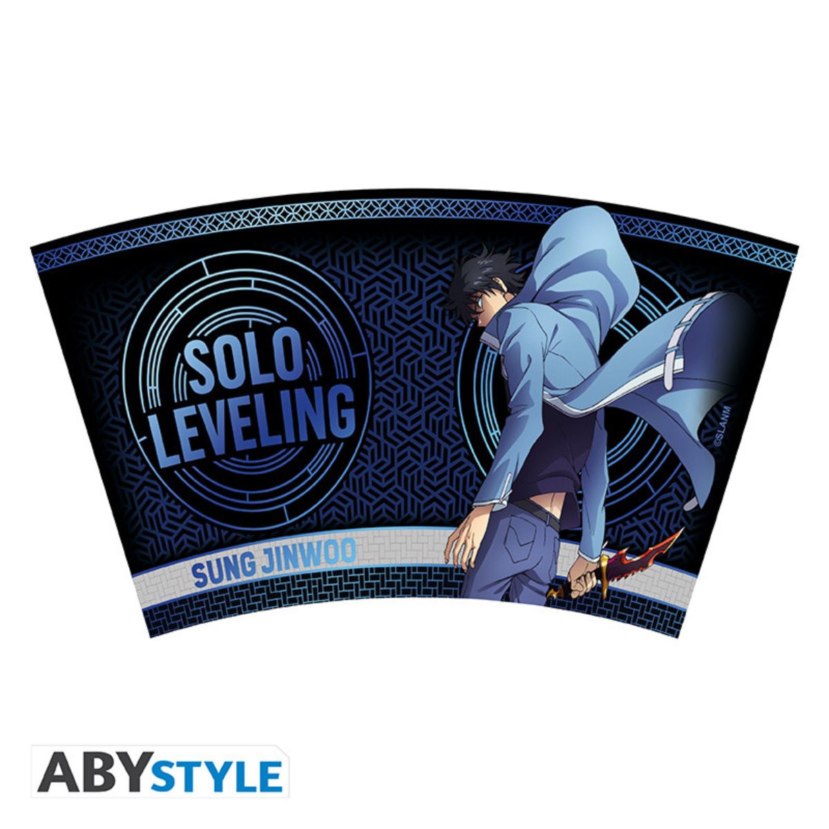 Solo Leveling Tumbler With Straw 470ml Sung Jinwoo