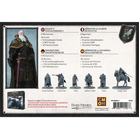 Song of Ice & Fire Night's Watch Heroes 3