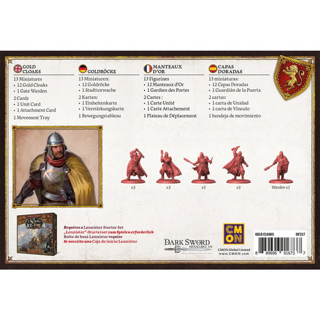 Song of Ice & Fire Gold Cloaks (Goldröcke)