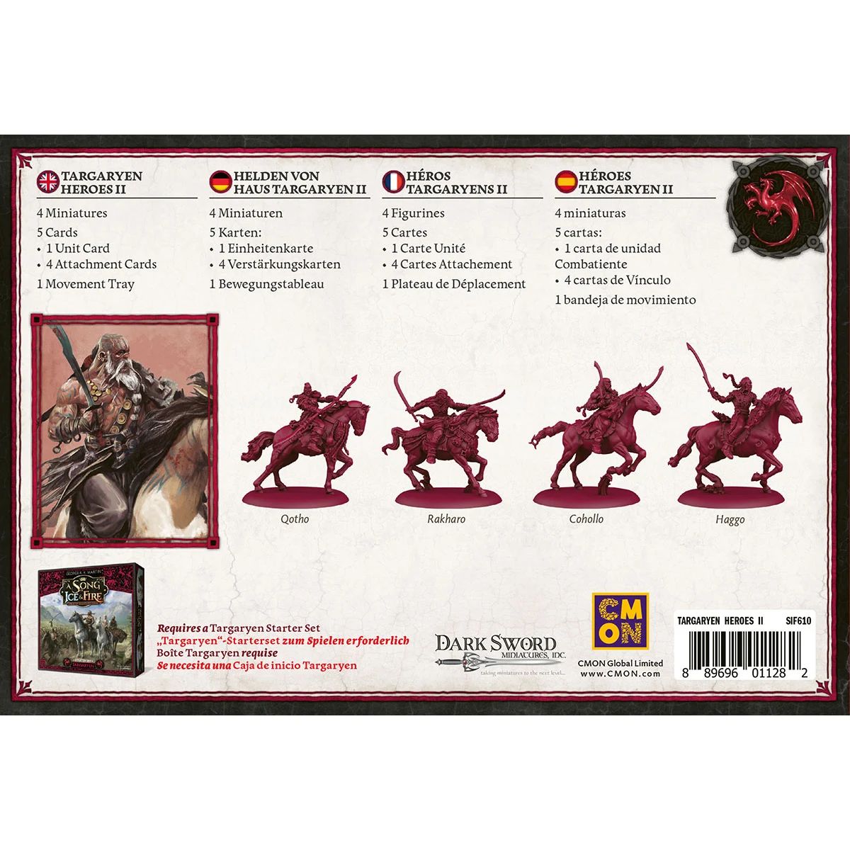 Song of Ice & Fire Targaryen Heroes #2