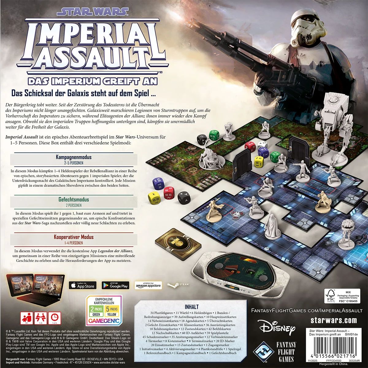 Star Wars: Imperial Assault Grundspiel Deutsch