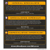 Star Wars Legion - Imperial Specialists
