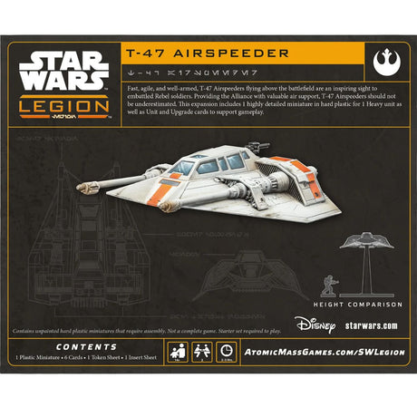 Star Wars Legion - T-47 Airspeeder (T-47-Luftgleiter)