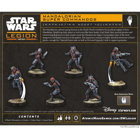 Star Wars Legion Mandalorian Super Commandos