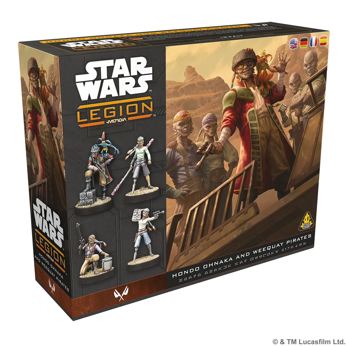 Star Wars Legion Hondo Ohnaka And Weequay Pirates