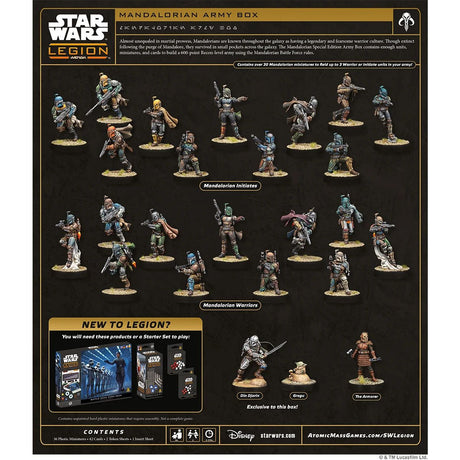 Star Wars Legion Mandalorian Army Box