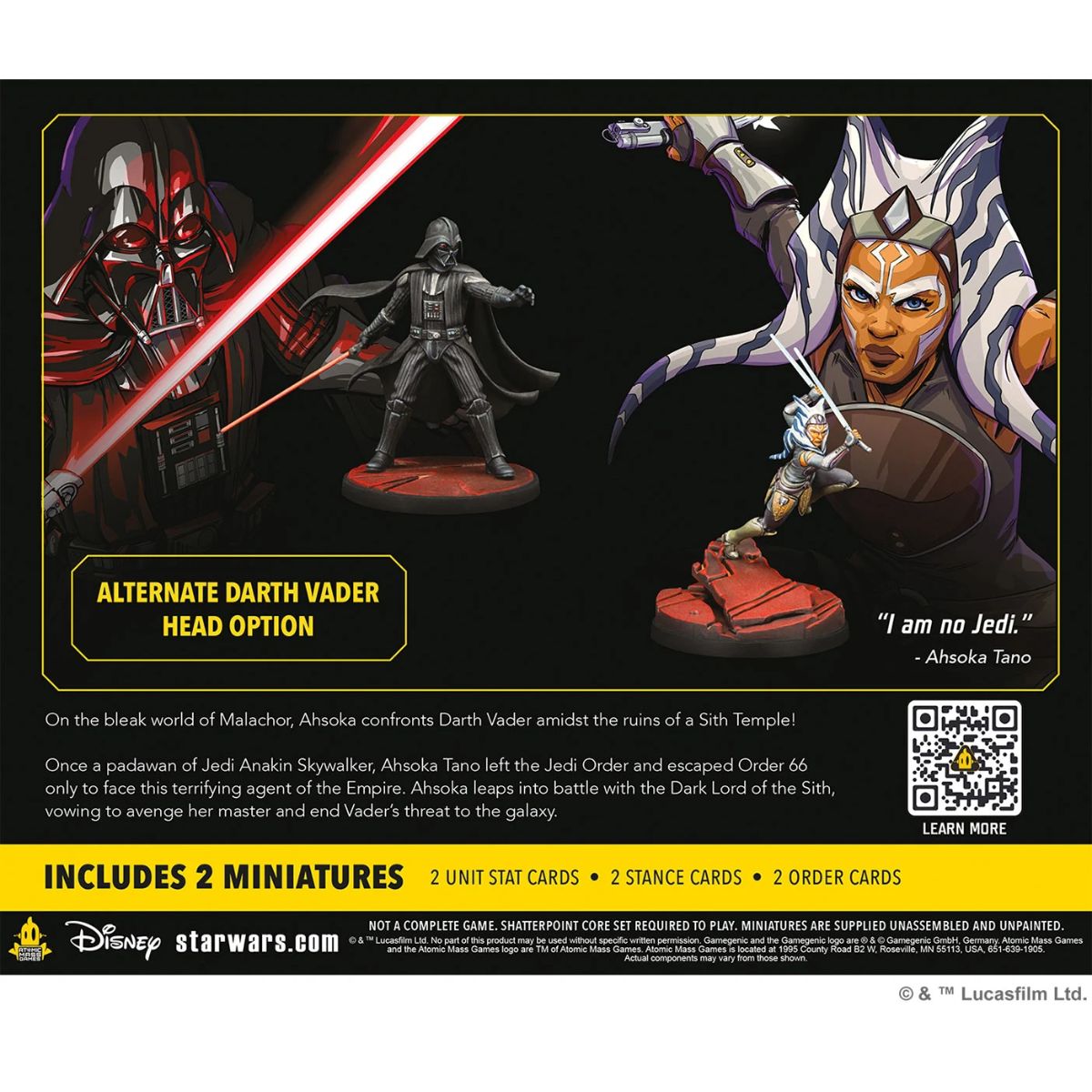 Star Wars Shatterpoint I Am No Jedi Duel Pack