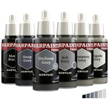 The Army Painter Warpaints Fanatic Black & Greys Bundle