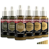 The Army Painter Warpaints Fanatic Ochres & Tans Bundle