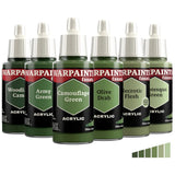 The Army Painter Warpaints Fanatic Olive Greens Bundle