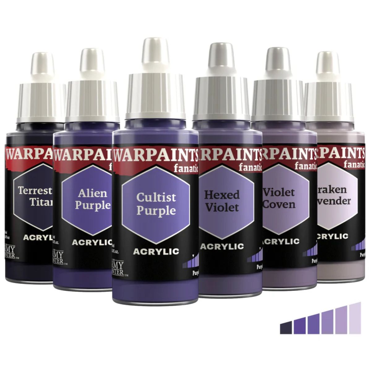 The Army Painter Warpaints Fanatic Purple Bundle