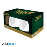 The Legend Of Zelda 2 Glass Set Zelda & Link Europe