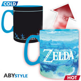The Legend Of Zelda Tasse Heat Change 460ml Breath The Wild