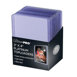 Ultra Pro 3" X 4" Ultra Clear Platinum Toploader 25ct