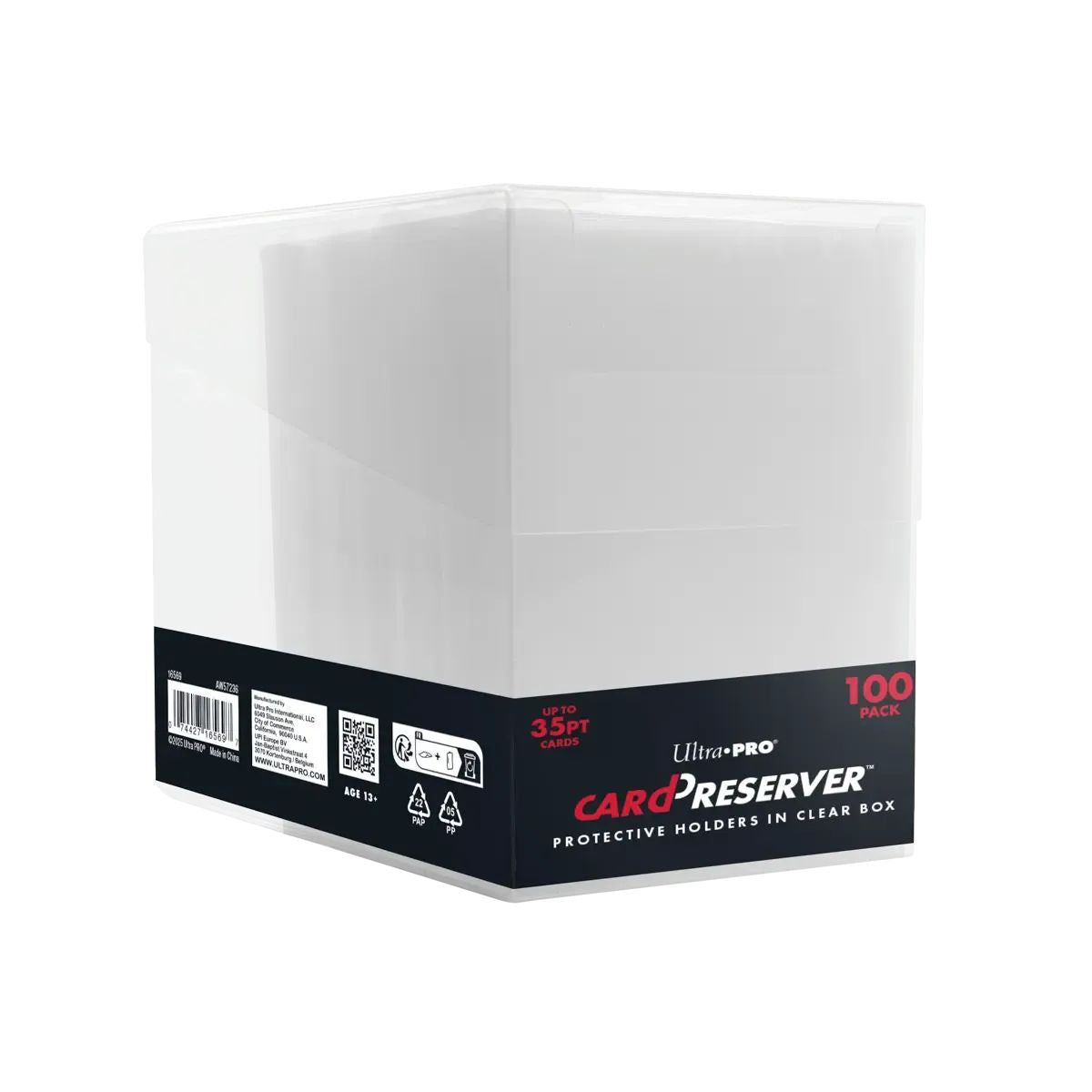 Ultra Pro: Card Preserver in Clear Box 100ct